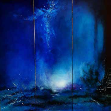 Drieluik_Midwinterblauw_Wil_Uitgeest Artikelen Motief - AViN - Antroposofische Vereniging in Nederland