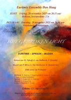 Het gebroken licht: euritmie – spraak – muziek