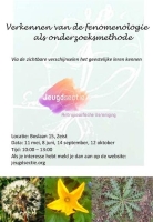 Verkennen van de Fenomenologie – Deel 1